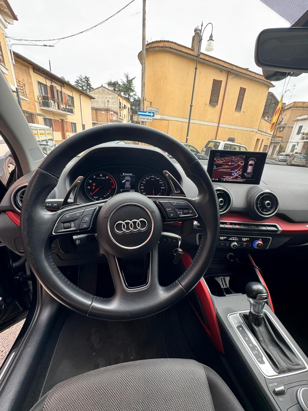 Audi Q2 1.4 TFSI S tronic S line Edition 150 CV, TAGLIANDI UFFICIALI, UNIPRO, BLACK EDITION, BELLISSIMA