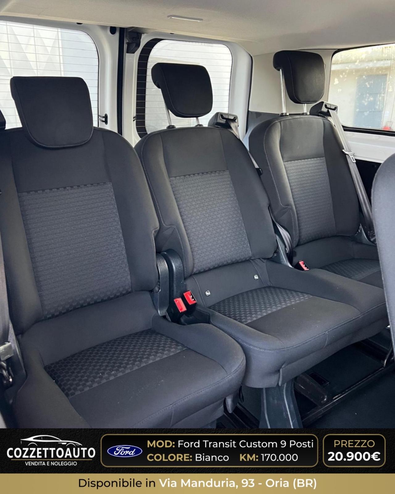 Ford Transit Custom 9 posti 2021 iva deducibile
