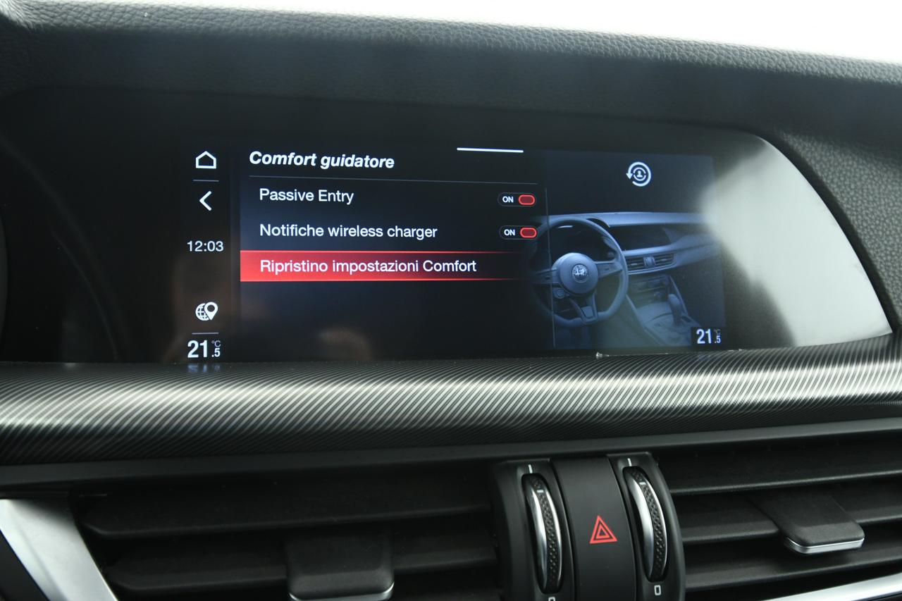 ALFA ROMEO Stelvio 2.2 t Sprint Q4 190cv auto ACC+CAMERA+C19"