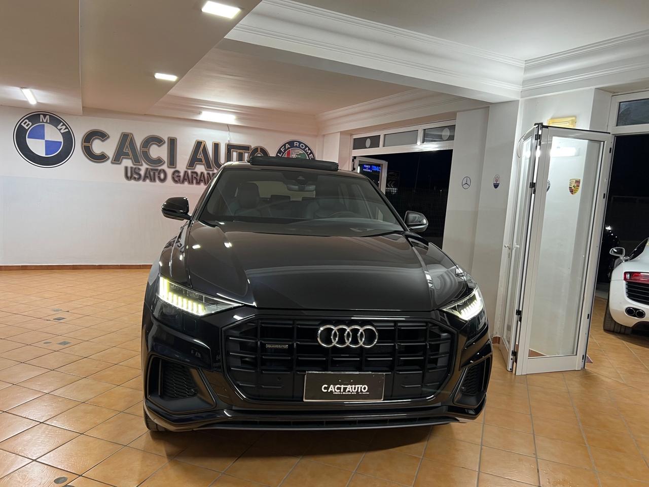 Audi Q8 50 TDI 286 CV quattro tiptronic Sport S line total black full optional