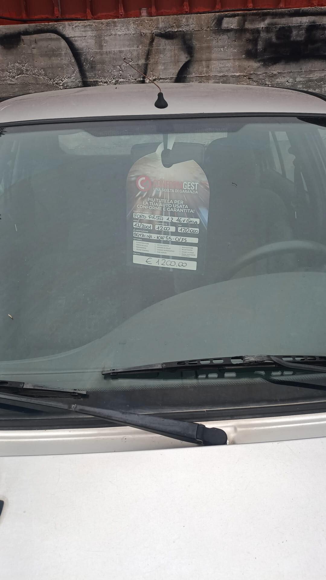 Ford Fiesta 1.2i 16V cat 5 porte Ghia