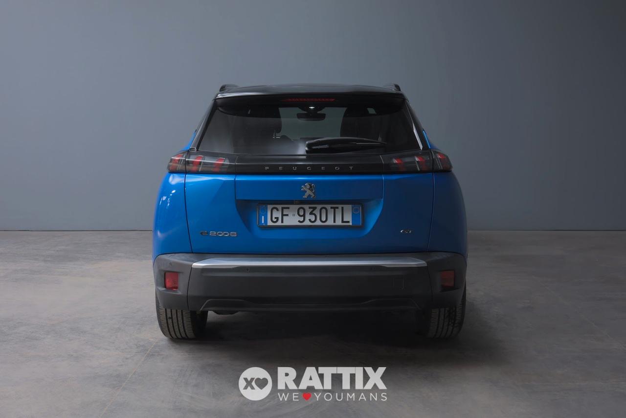 Peugeot e-2008 motore elettrico 100KW GT