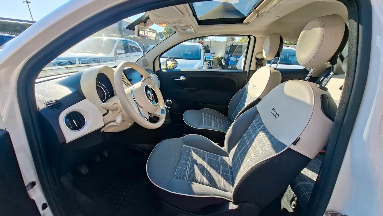 Fiat 500 1.2 Lounge tetto panoramico