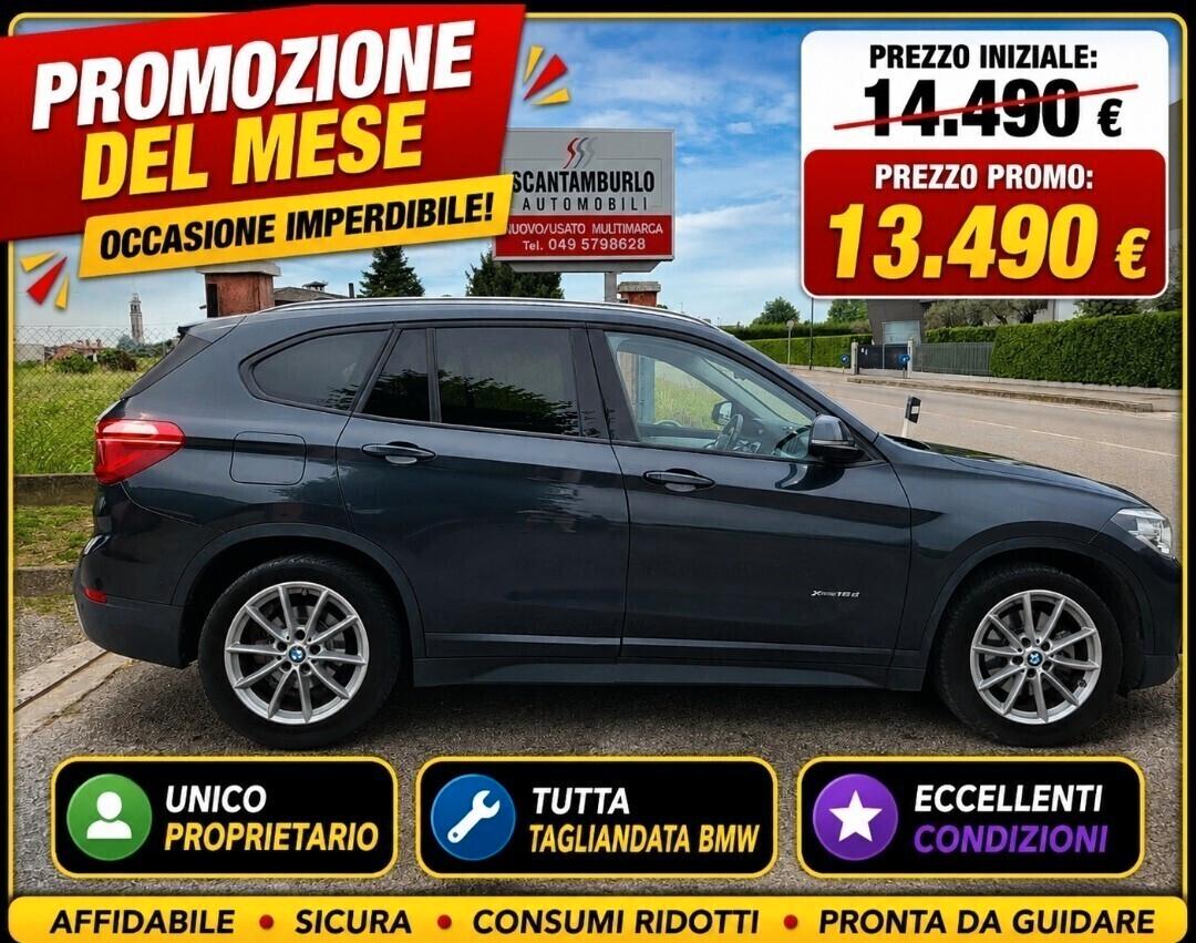 Bmw X1 xDrive18d Sport unicoproprietario