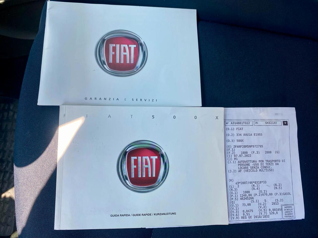 Fiat 500X 1.3 MultiJet 95 CV -GRIGIO MODA- GARANZIA