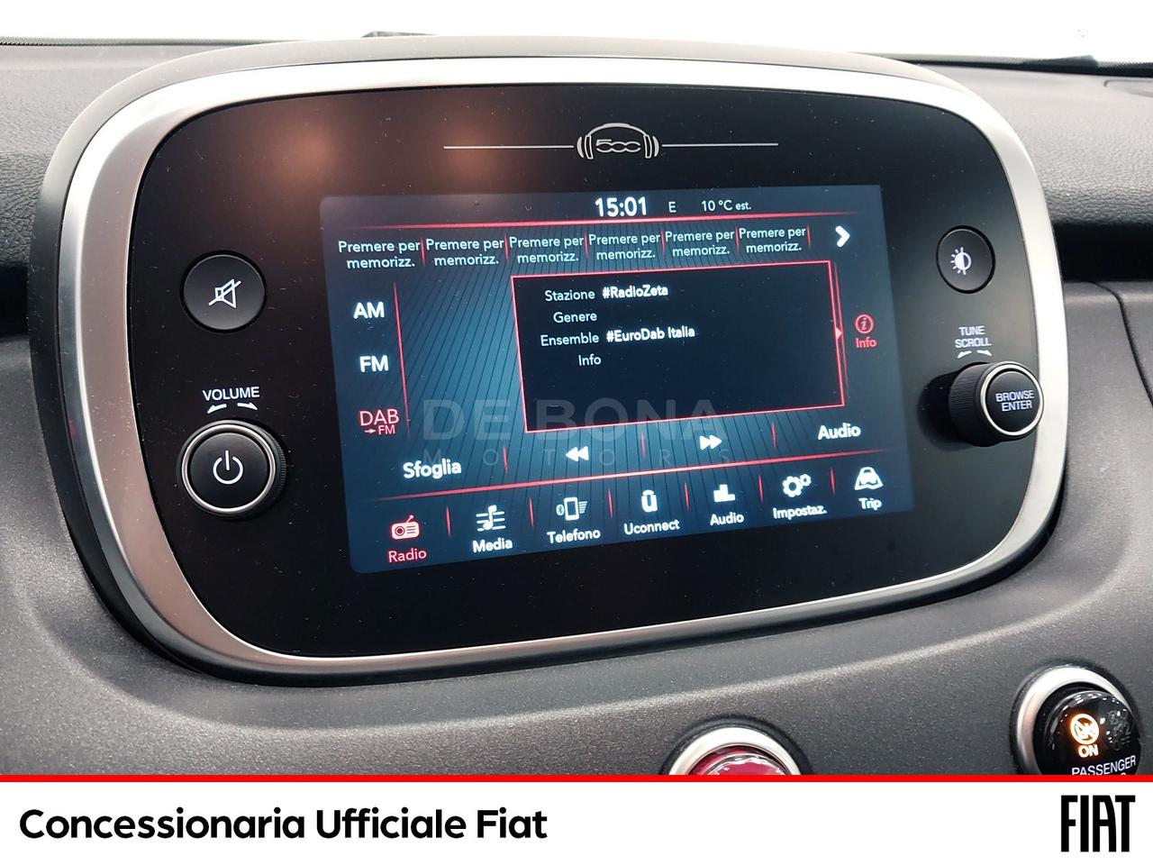 Fiat 500X 1.0 t3 120cv FULL LED / CARPLAY-ANDROIDAUTO / 17"