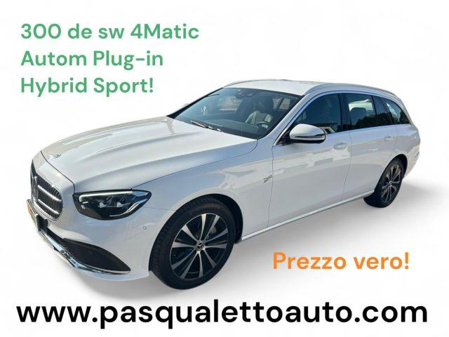 MERCEDES-BENZ E 300 de S.W. 4Matic Auto Plug in hybrid Business Sport