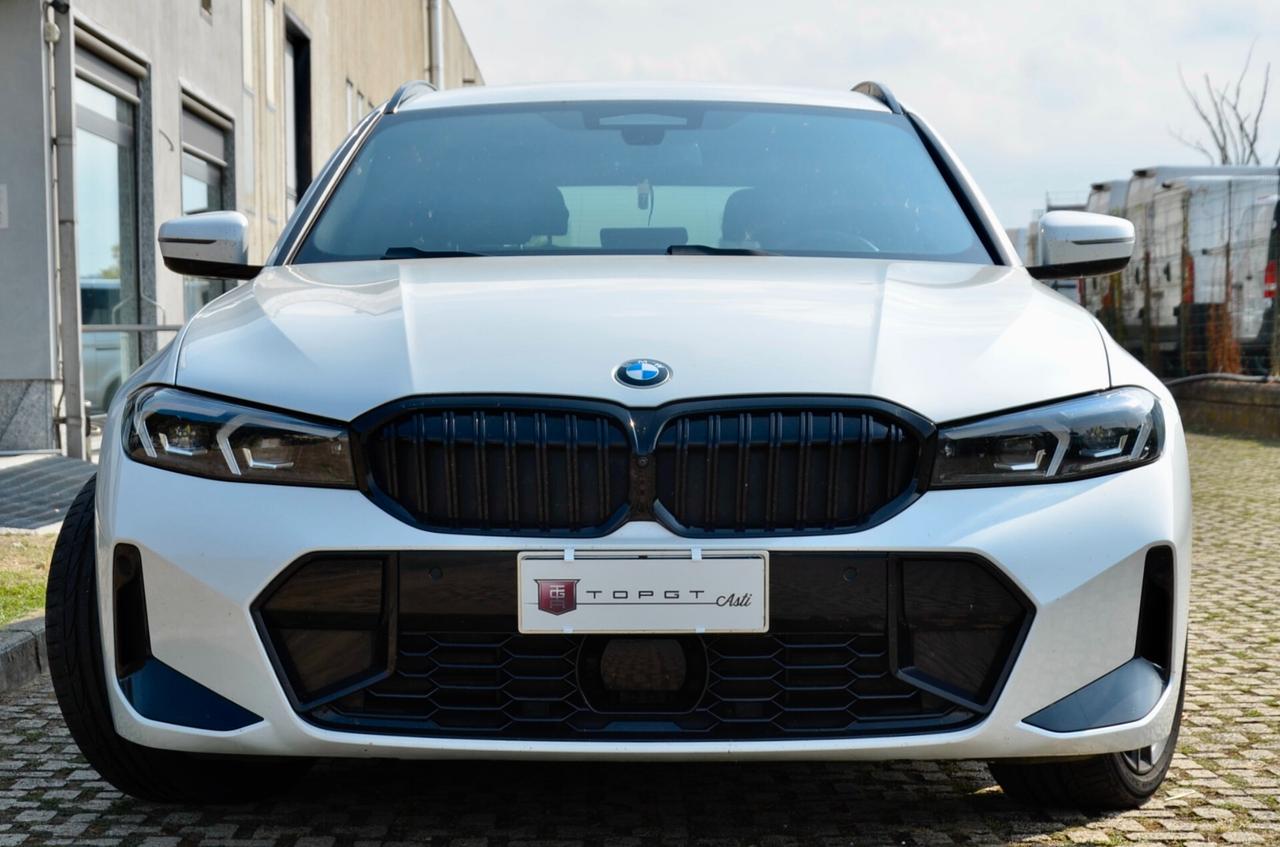 BMW 320d TOURING MILD HYBRID 48V XDRIVE MSPORT 190cv AUTO, IVA ESPOSTA, GARANZIA BMW 7/2027, PACK SERVICE 7/28, FULL LED, RETRO 360°, PERMUTE