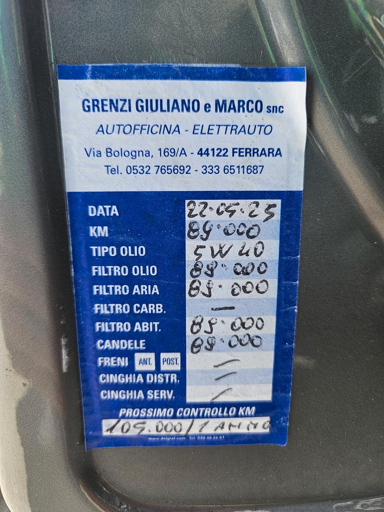 Lancia Delta 1.4 T-Jet 120 CV Argento