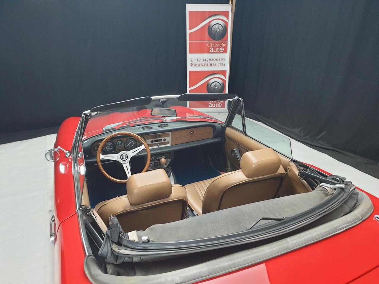 Fiat 124 Spider certif. ASI con C.R.S.