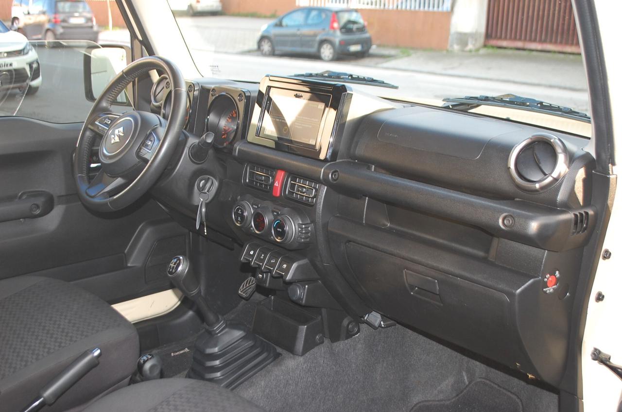 Suzuki Jimny 1.5 102CV Top 4wd allgrip Uff Italy Navi Clima USB