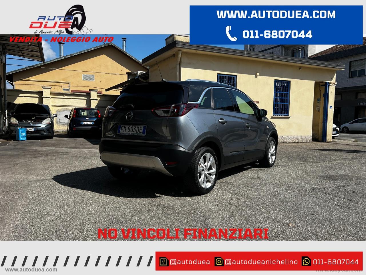 OPEL Crossland X 1.2 T 12V 110 CV S&S Innov. NO VINCOLI FINANZIARI