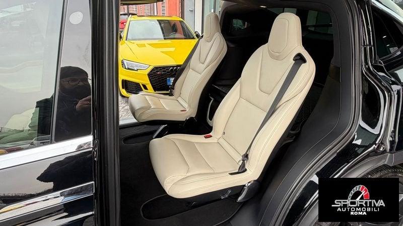 Tesla Model X UNICO PROPRIETARIO ANTICIPO 14990 EURO RATA MENSILE 487,00 EURO 100 kWh Dual Motor Long Range 4WD au