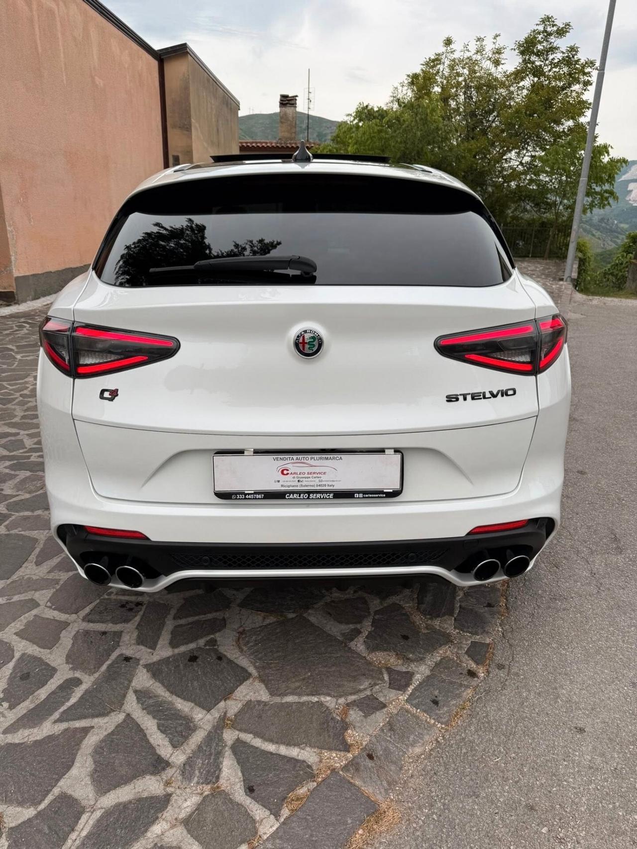 Alfa Romeo Stelvio 2.9 Bi-Turbo V6 510 CV AT8 Quadrifoglio Carbonceramici 2021