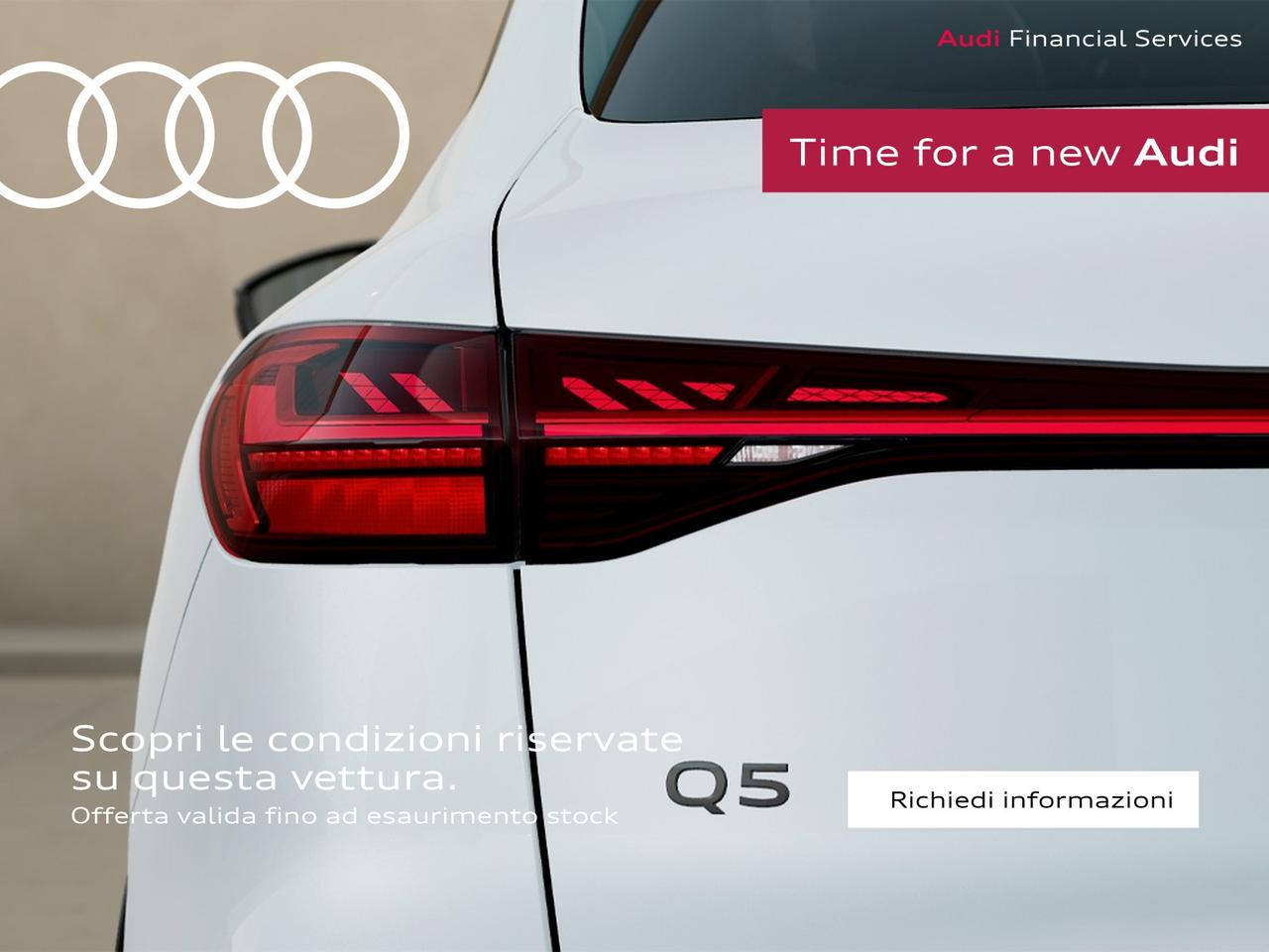 Audi Q5 sportback 2.0 tdi mhev+ s line edition quattro 204cv s-tronic