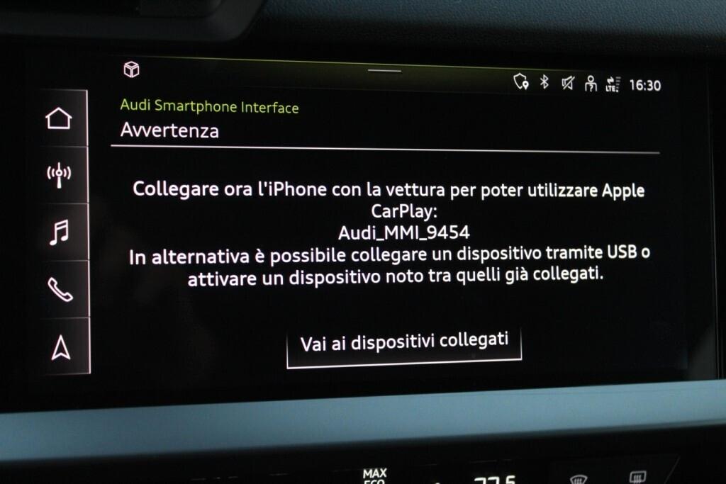 AUDI A3 Sportback 2.0 TDI 115CV s-tronic Advanced