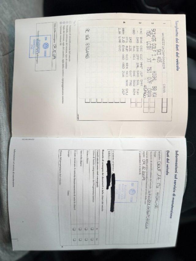 VOLKSWAGEN Golf 1.4 TSI 122CV DSG 5p. Highline