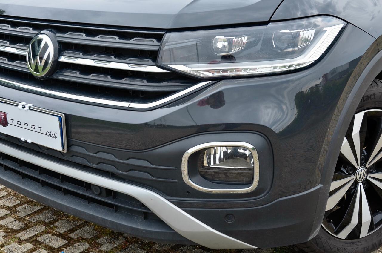 VOLKSWAGEN T-CROSS 1.0 TSI ADVANCED 115cv, UNICOPROPRIETARIO, TUTTI SERVICE VW, UFF ITALIANA, EURO 6D, APPLE ANDROID, RETROCAMERA, PERMUTE