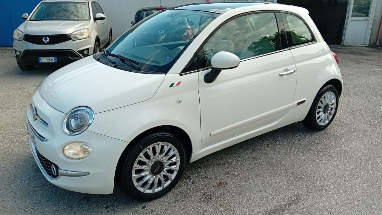 Fiat 500 lounge-1.3 mjt-95cv-12/2016