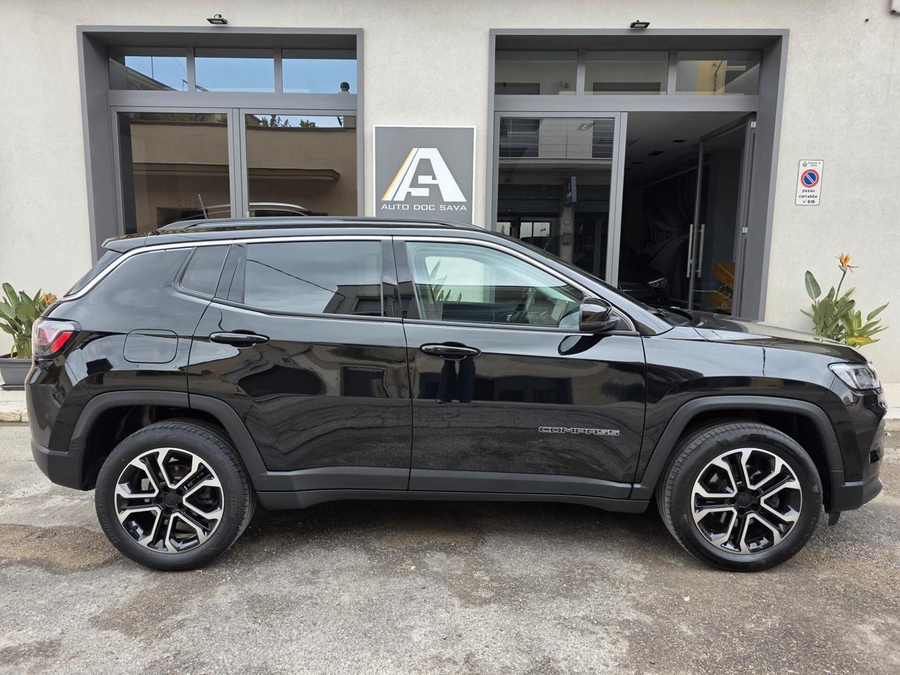 Jeep Compass 1.6 Multijet 130 Cv Limited+Fari Led+Retrocamera+Cerchi 18 ( Senza Vincoli Finanziari )