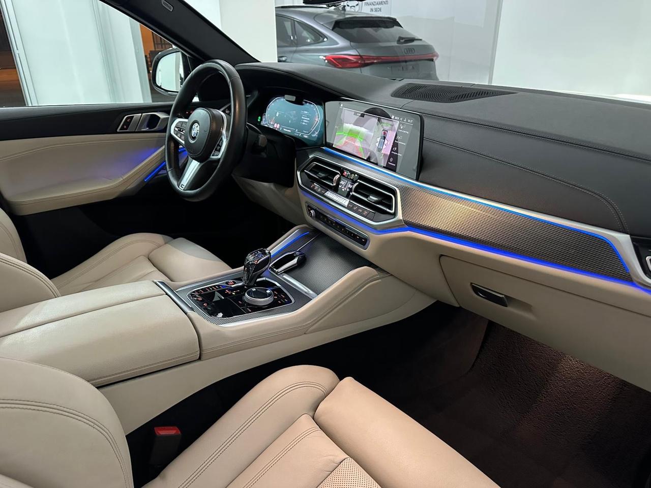 BMW X6 M-SPORT XDRIVE TETTO PANORAMICO