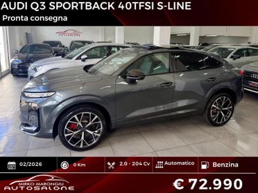 Audi Q3 SPB 40 TFSI quattro S tronic line TETTO/2026