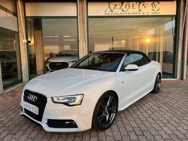 Audi A5 Cabrio 2.0 tdi 190cv S-line, Navi, Pelle, 19"