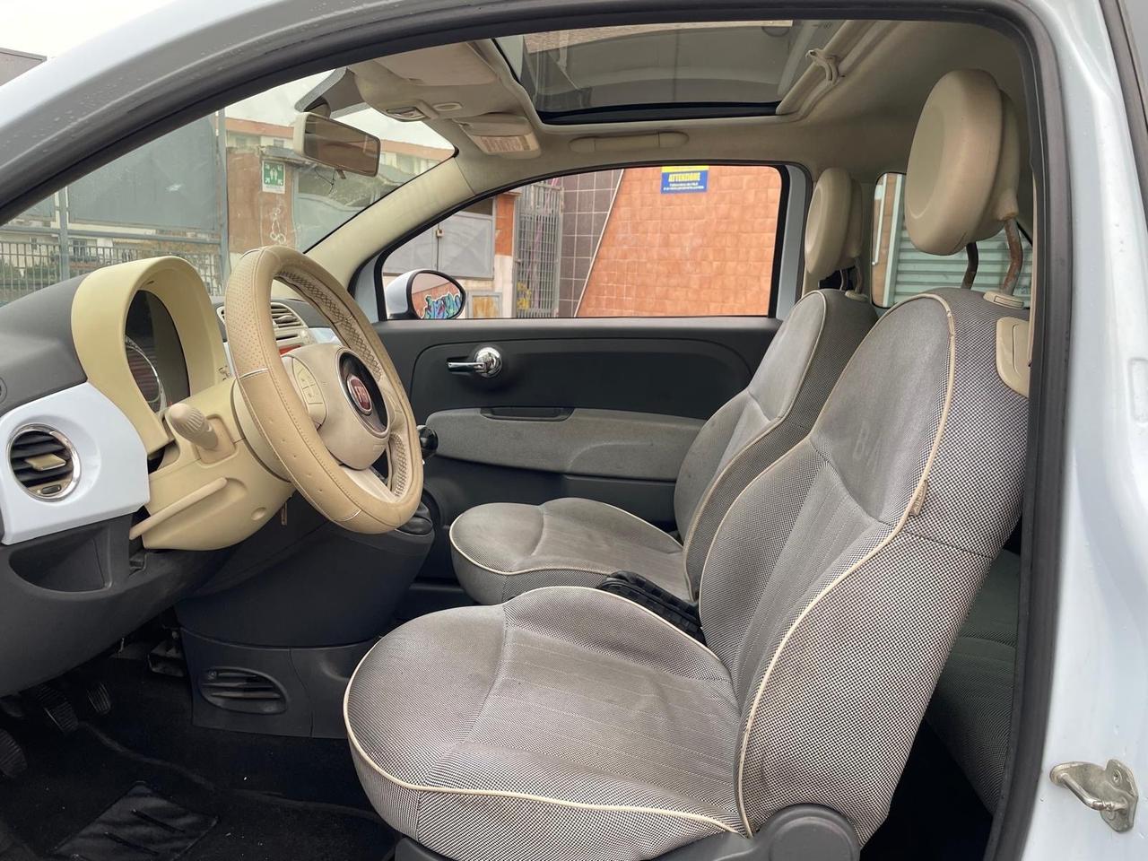 Fiat 500 SuperFull 1.2Benz Lounge Perfett km170mila