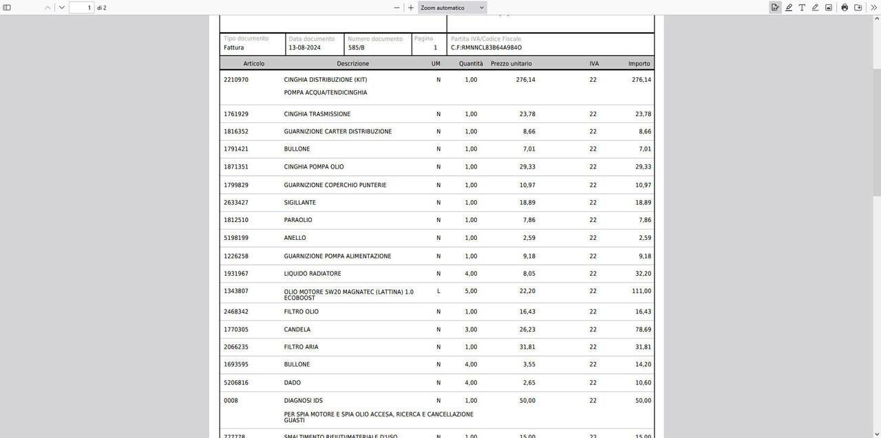 Ford EcoSport 1.0 EcoBoost automatico Business garanzia 12 mesi
