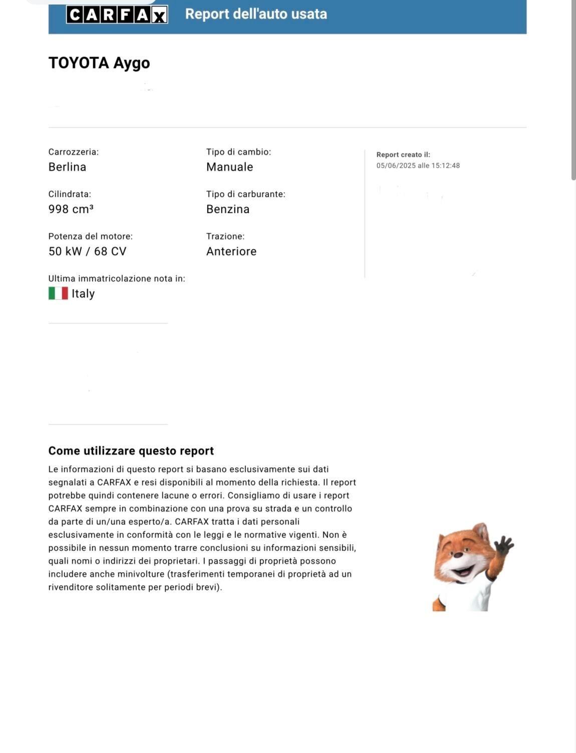 Toyota Aygo 1.0 VVT-i 5 porte Now NUOVISSIMA