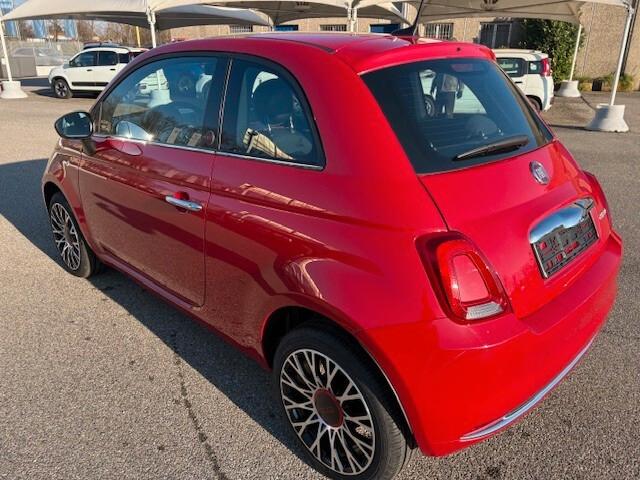 Fiat 500 1.0 Hybrid Red