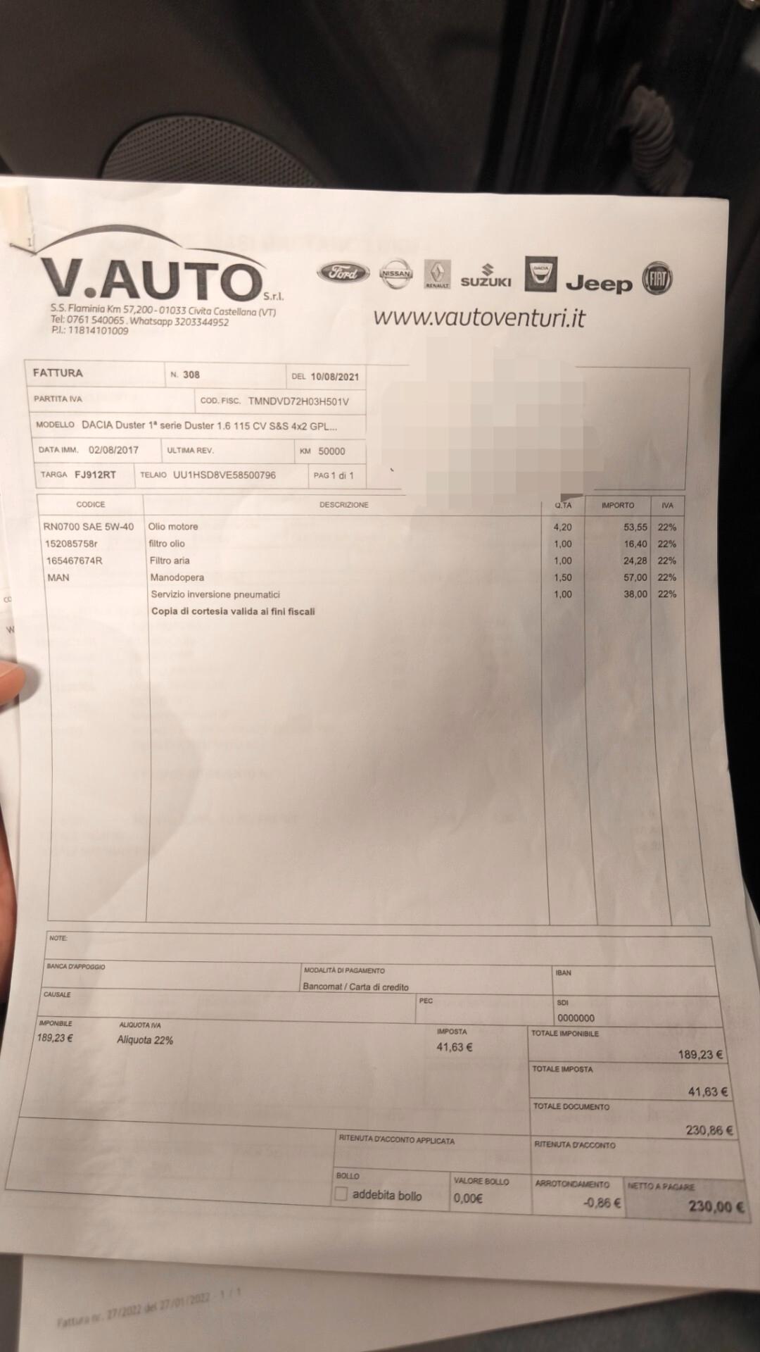 Dacia Duster Laurente 1.6 Benzina/Gpl