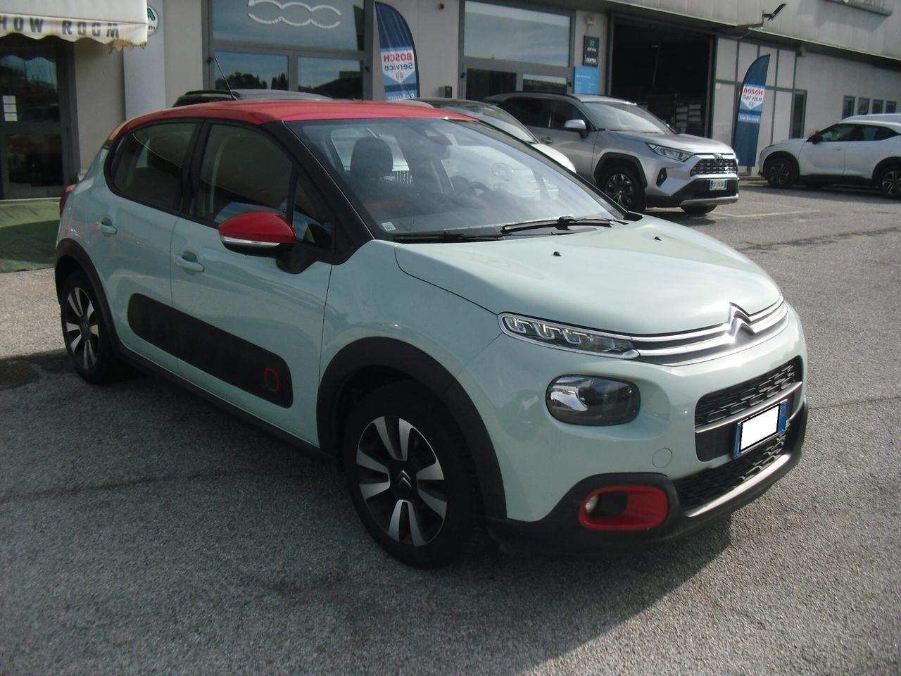 Citroen C3 PureTech 83 S&S Shine, UNIPRO', TELECAMERA, CINGHIA FATTA!!
