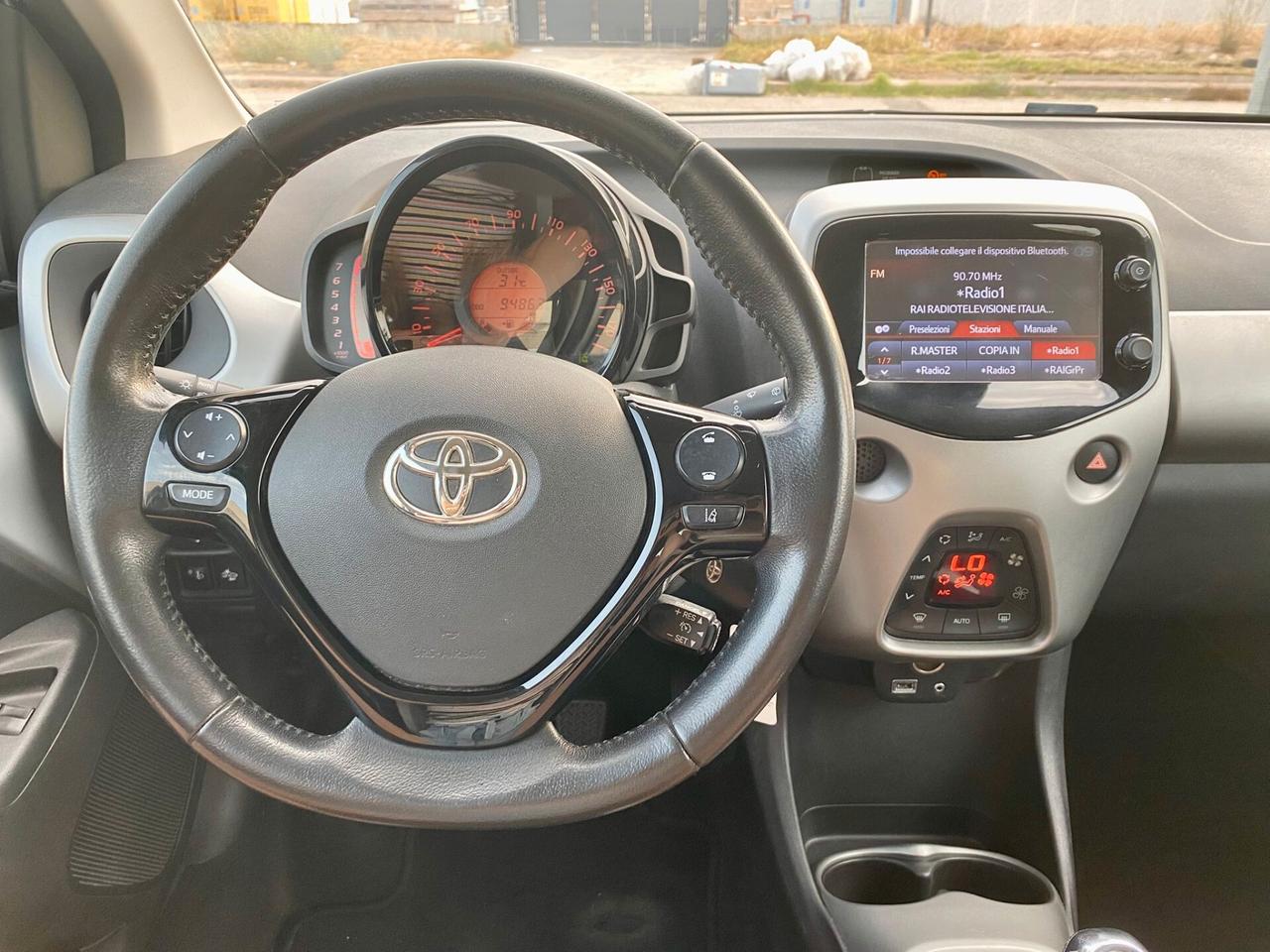 Toyota Aygo 1.0 VVT-i 69 cv. 5 porte X-Cite