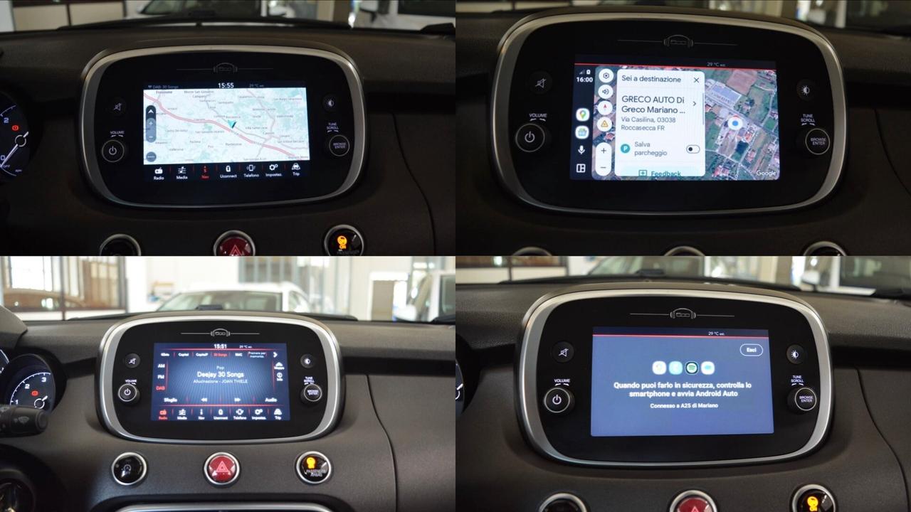 Fiat 500X 1.6 MultiJet 130 CV Cross telecamera