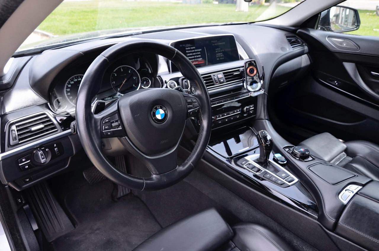 BMW 640d GRAN COUPE XDRIVE 313cv AUTO, UFF ITALIANA, EURO 6B, HI-FI HARMAN/KARDON, SOFT CLOSE, 20", PERMUTE
