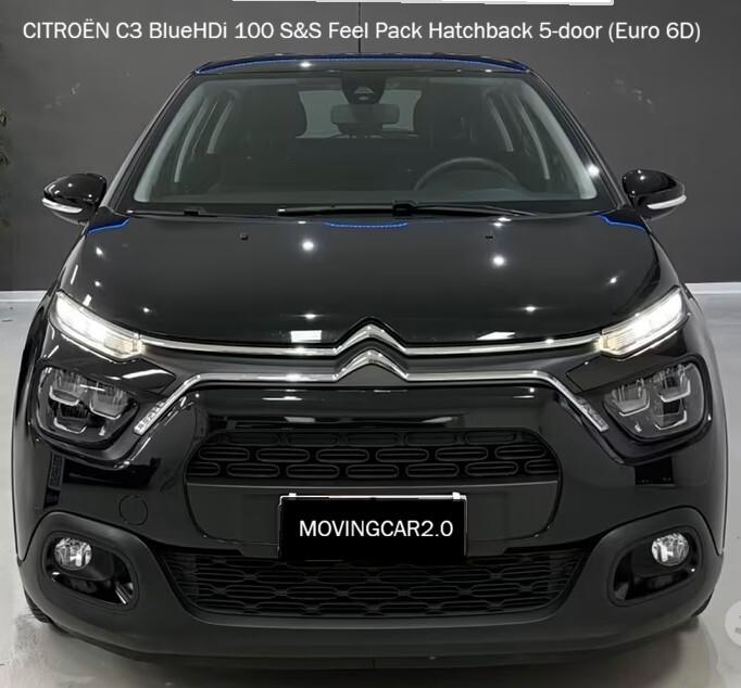 CITROËNC3 BlueHDi 100 S&S Feel PackHatchback5-door (Euro 6D)