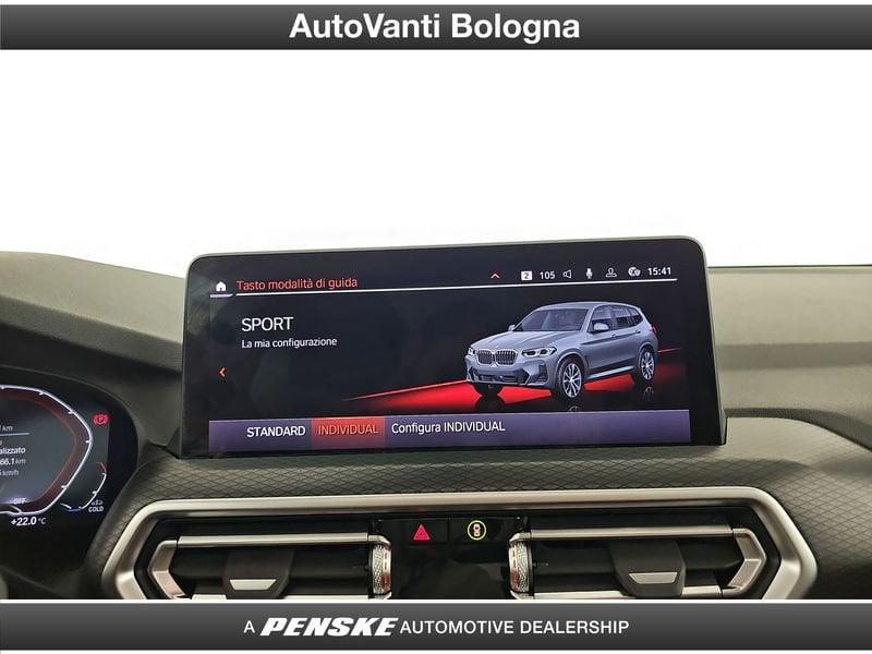 BMW X3 X3 xdrive20d mhev 48V Msport auto
