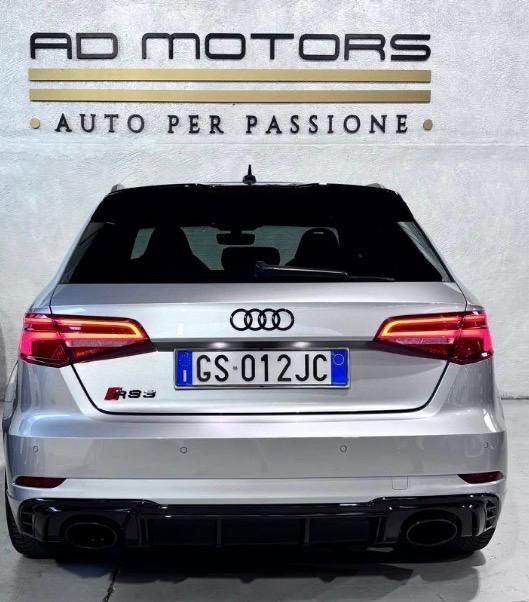 Audi RS3 Virtual Cockpit Sedili RS