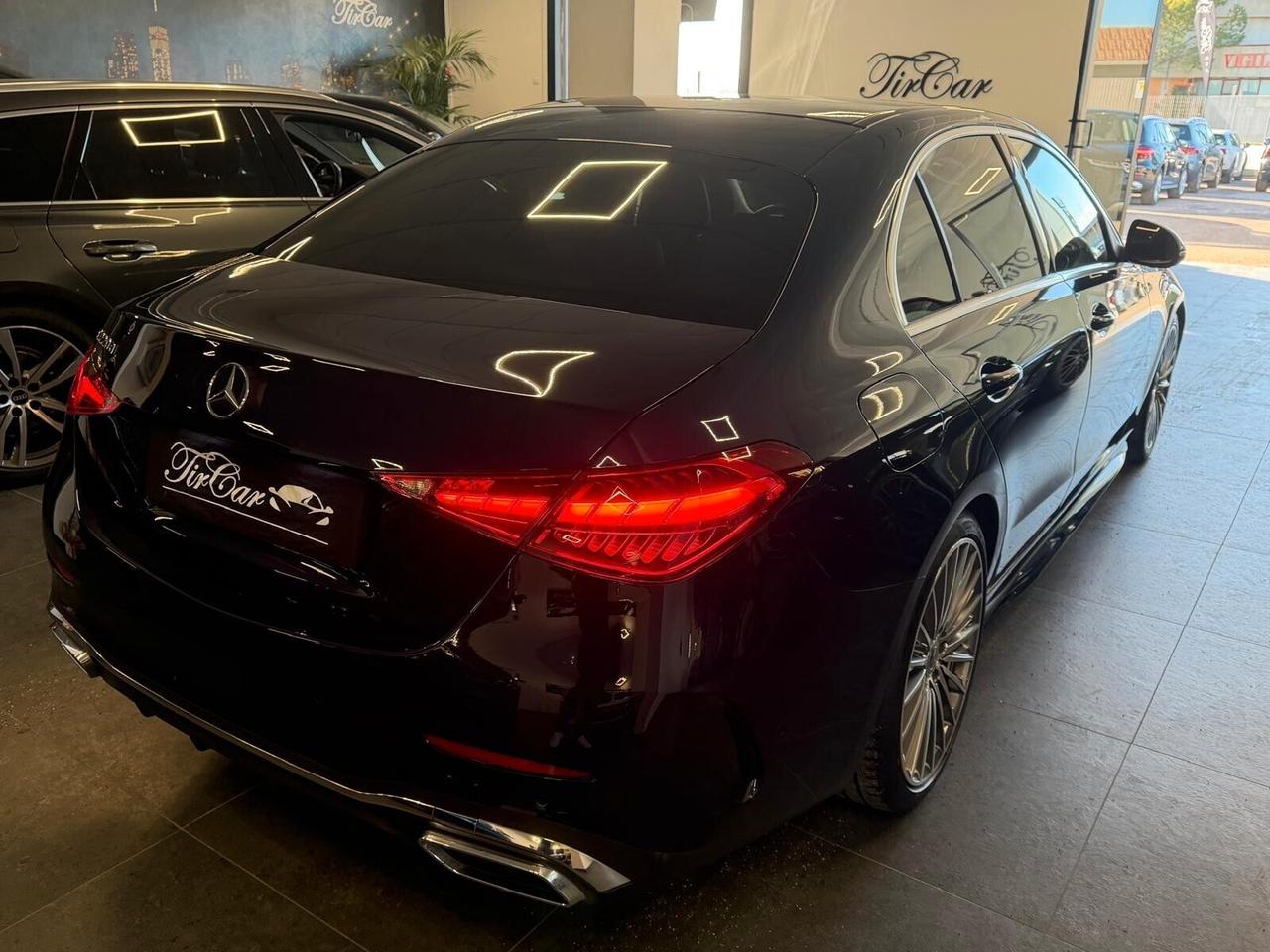 MERCEDES CLASSE C220D PREMIUM 2.0 MHEV 200CV PELLE NAVI CAM ANNO 2022