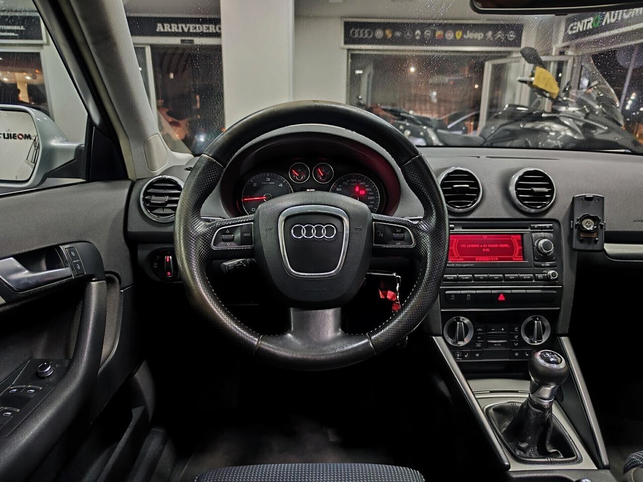 Audi A3 SPB 1.6 TDI 105 CV Ambition UNICO PROPRIETARIO