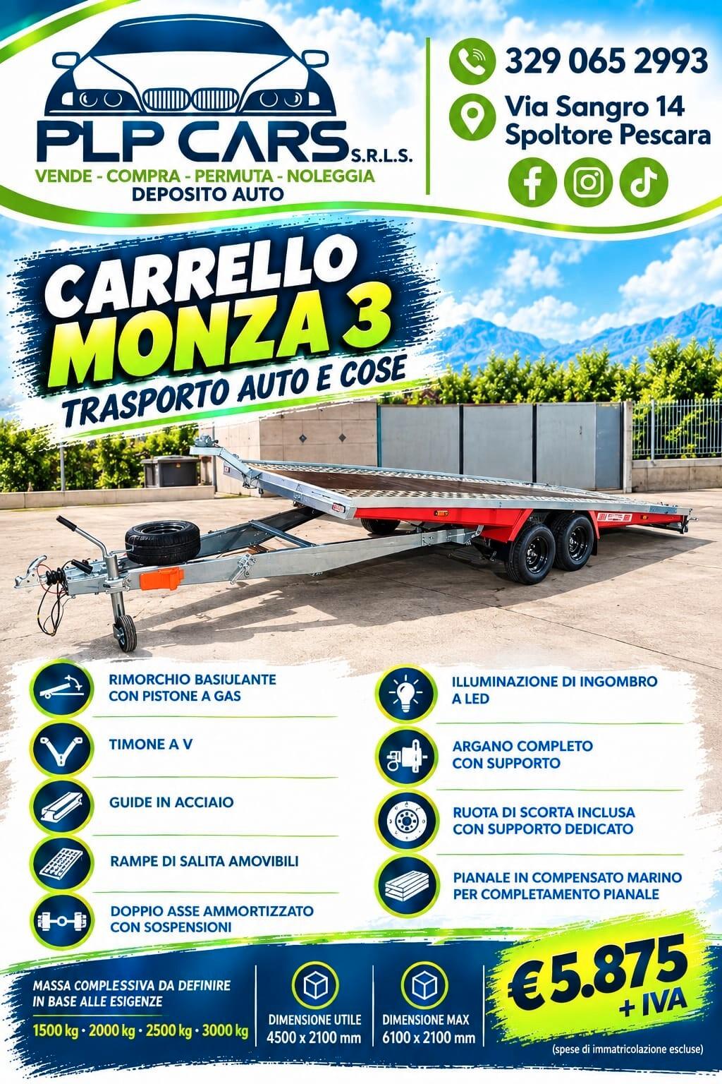 Rimorchi nuovi patente b Vari modelli e accessori