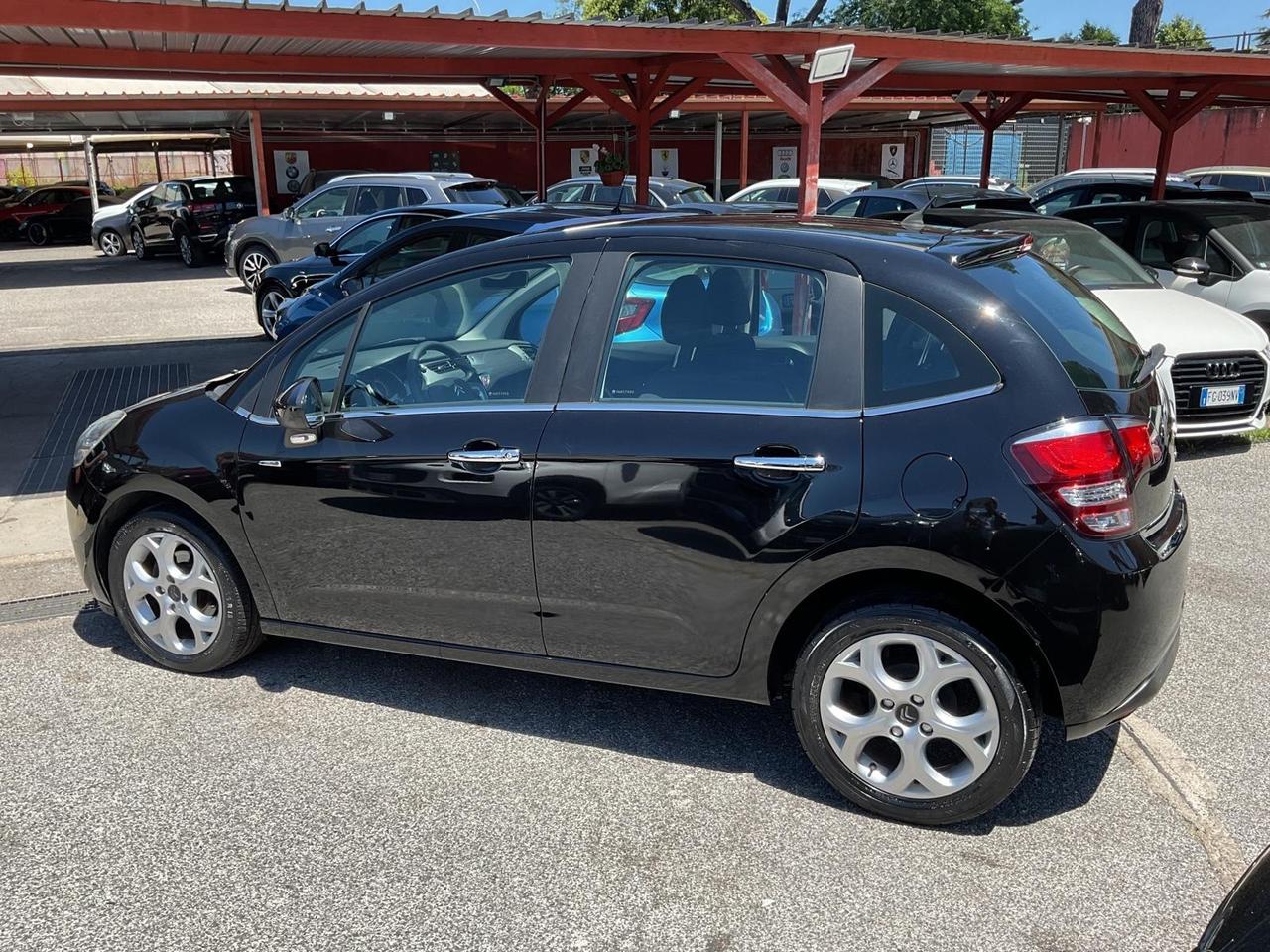 C3 1.2 VTi 82 Exclusive-( 50 mila km)-UNIPRO-rate-garanzia