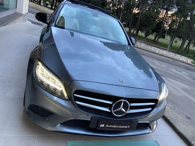 MERCEDES-BENZ C 220 d Auto Sport Plus TETTO APR/PAN-TELECAMERA 360°