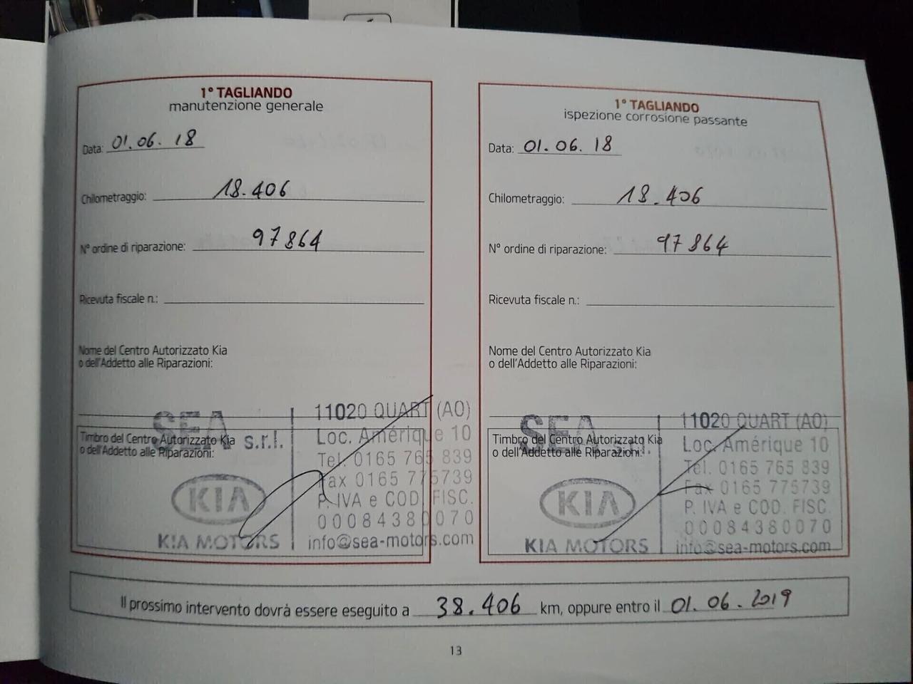 KIA Sportage Active 1.700 CRDi 116cv