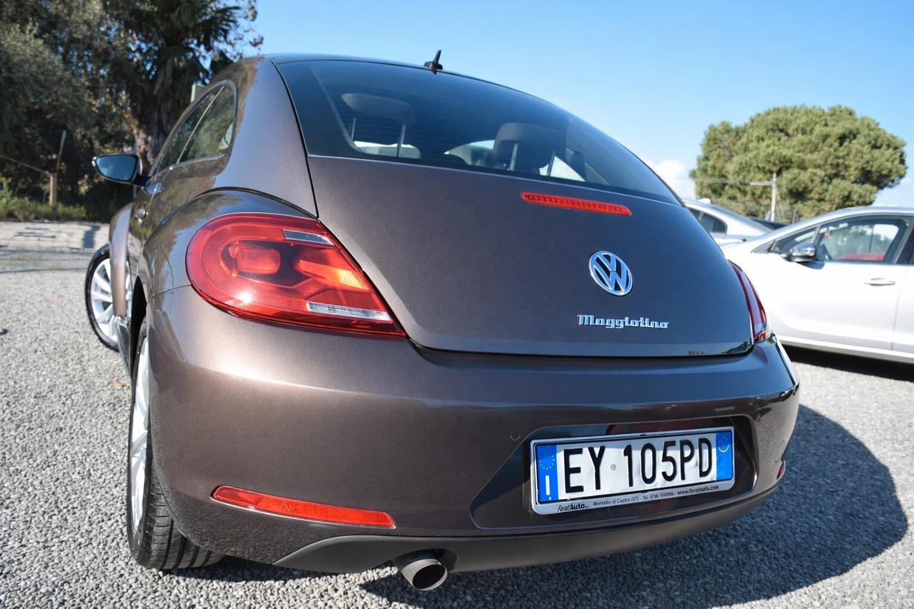 Volkswagen Maggiolino 1.6TDI 105CV NAV ANDROID CARPLAY SENSORI CRUISE BT OK NEOPATENTATI