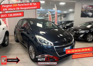 Peugeot 208 PureTech 82 5p. GPL Allure Ok Neopatentati