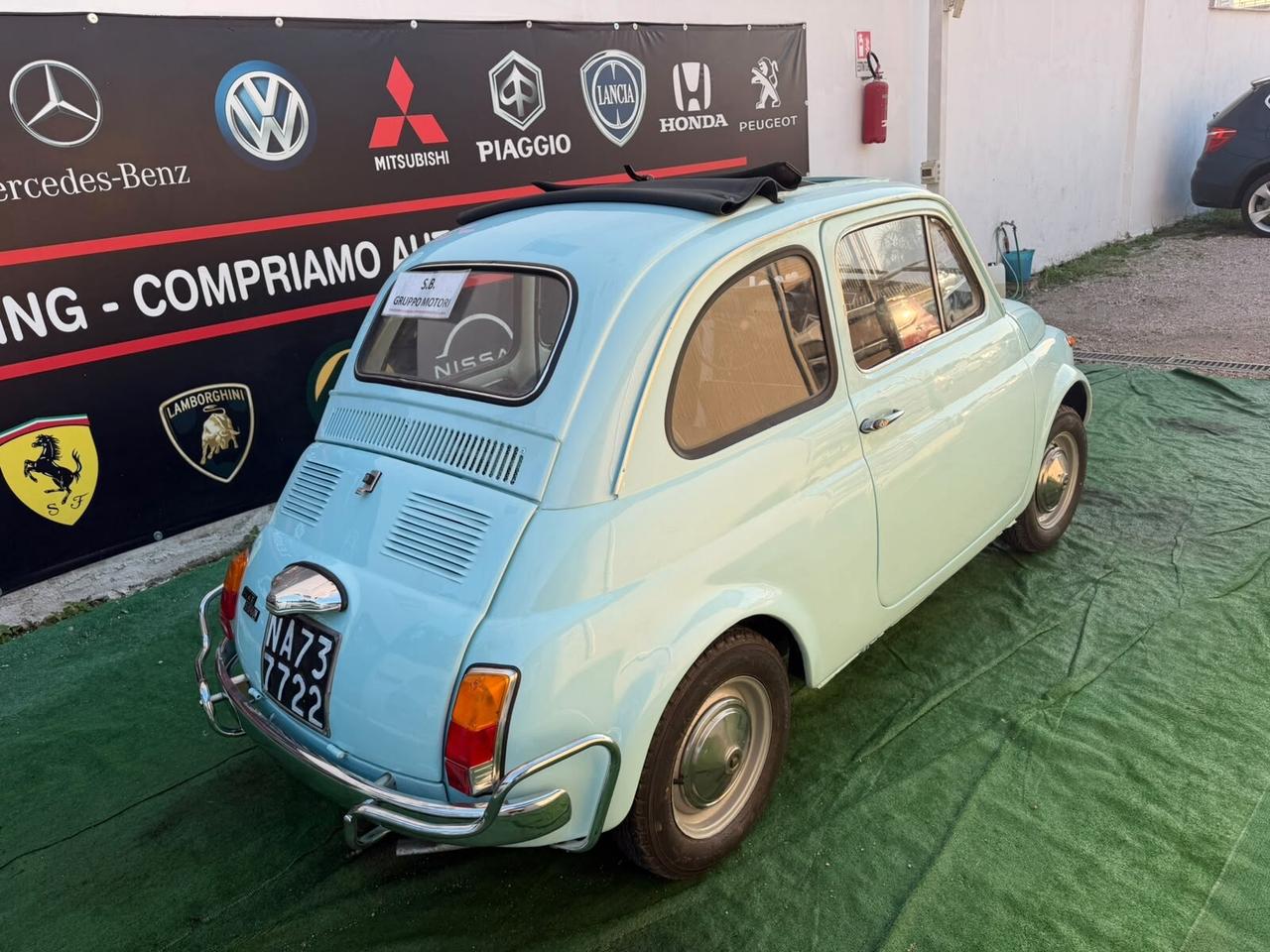 Fiat 500 1973 D'EPOCA RIMESSA A NUOVO