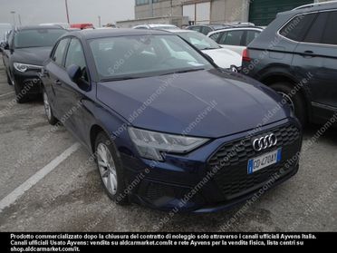 Audi A3 30 TDI 116CV SPORTBACK **PREZZO VERO**UNIPRO'**