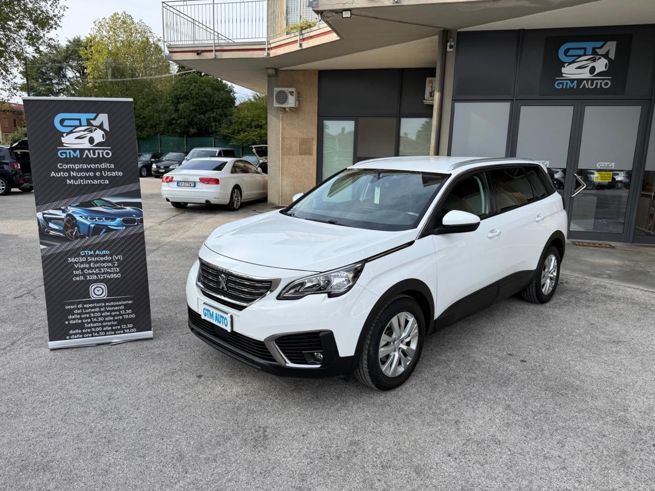 Peugeot 5008 -1.6 Diesel 120 cv-Gancio Traino